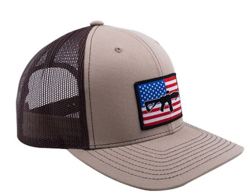 Black Riffle Coffee Company AR Flag Patch Trucker Hat