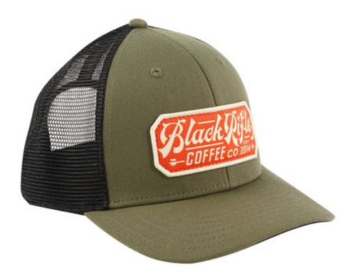 Black Riffle Coffee Company Not Coke Black and Loden Trucker Hat