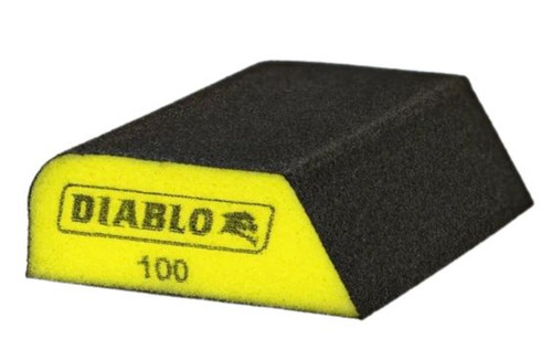 Diablo 100-Grit Dual Edge Sanding Sponge