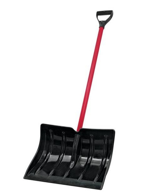 Vulcan Snow Shovel with Poly D-Grip Steel Handle