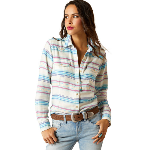 Ariat Women's Rica Jacquard Long Sleeve Button Up Shirt