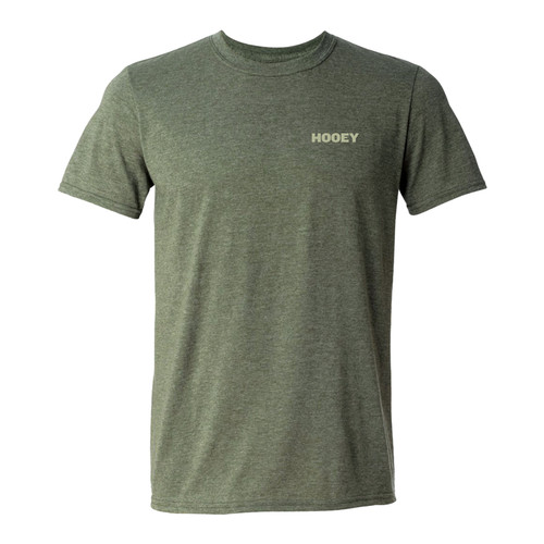 Hooey Mens Green Circle Logo Short Sleeve Shirt