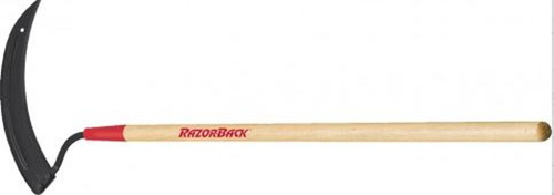 RazorBack 12" Grass Hook W/Wood Handle