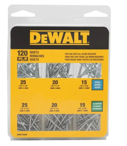 DeWalt Rivet Assortment Pack