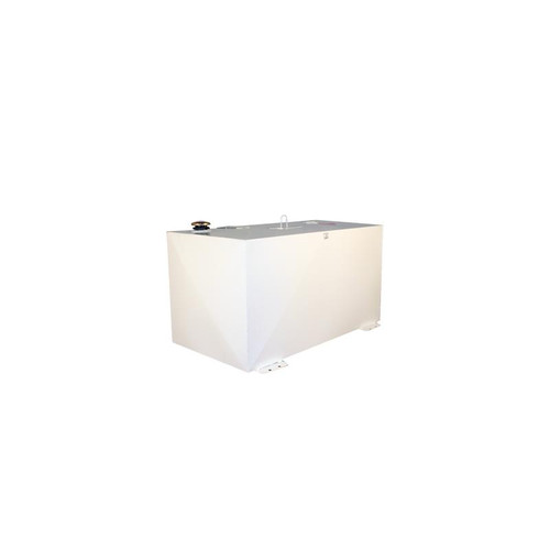 Better Built 100 Gallon Rectangle Steel Transfer Tank- White