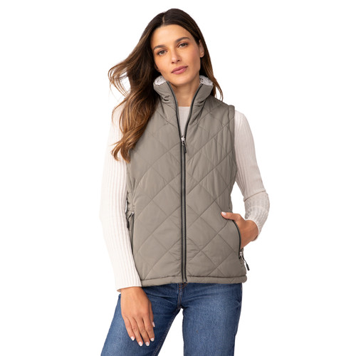 Free Country Women's Stratus Lite Reversible Sherpa Vest