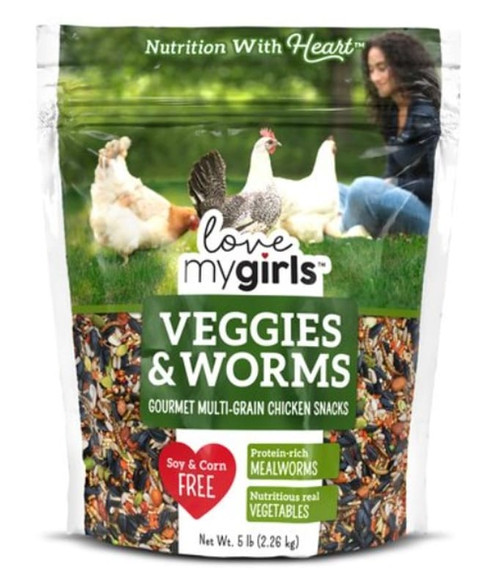 Love My Girls Veggies & Worms