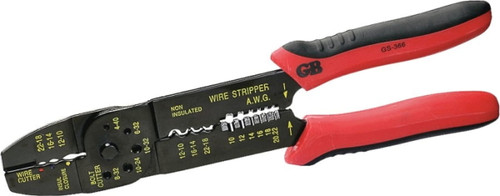 Wire Stripper, 10 to 22 AWG Wire, 8 to 20 AWG