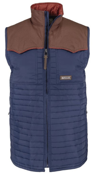Rural Cloth Men's Blue Rider Vest