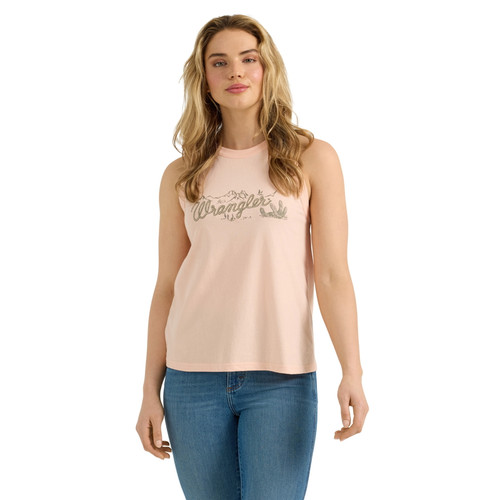 Wrangler Womens Retro Peach Parfait Goddess Tank