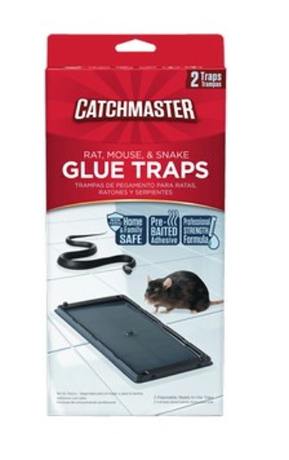 Catchmaster Rat, Mouse and Snake Glue Traps 2 Pack