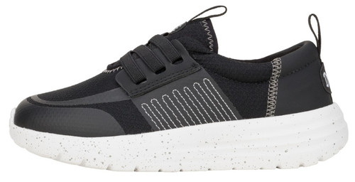 Hey Dude Boys Youth Sirocco Play Varsity Black Casual Shoes