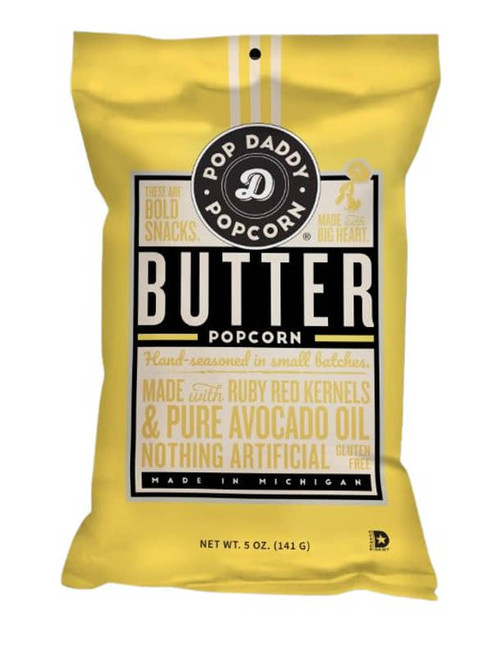 Pop Daddy Natural Butter Flavored Popcorn