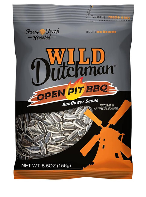 Wild Dutchman BBQ Sunflower Seeds 5.5oz