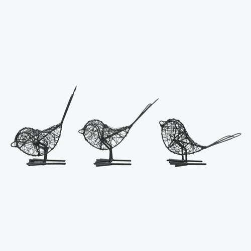 Young's Inc Metal Wire Bird ASSORTED
