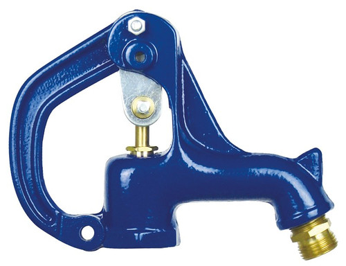 Water Source YHC-BLUE-RM Yard Hydrant Head Assembly- Iron- Blue- For: Blue Frost-Proof Yard Hydrant