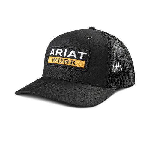 Ariat Mens Richardson Black Embroidered 112 Snapback