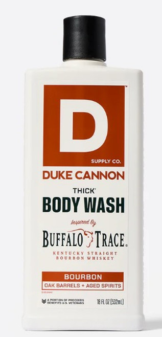 Duke Cannon Buffalo Trace Thick Body Wash 18OZ