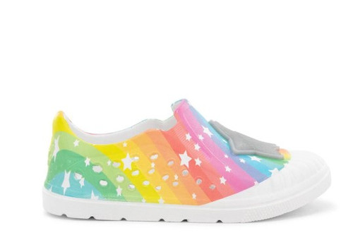 Western Chief Girl's Multi-Colored Parker Star Slip On