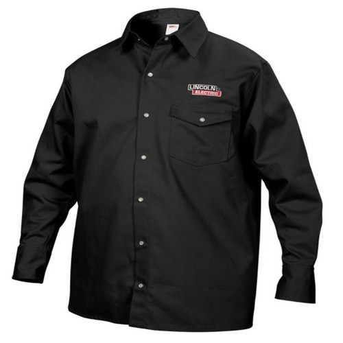 Lincoln Electric Black Cloth Welding Shirt