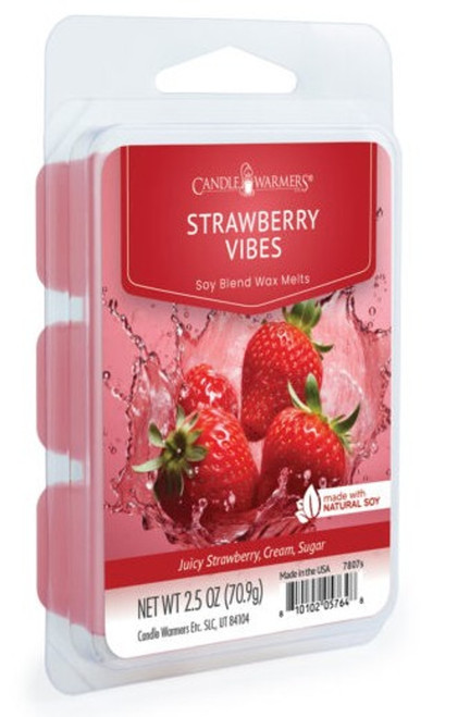 Candle Warmers 2.5OZ Strawberry Vibes Classic Wax Melts