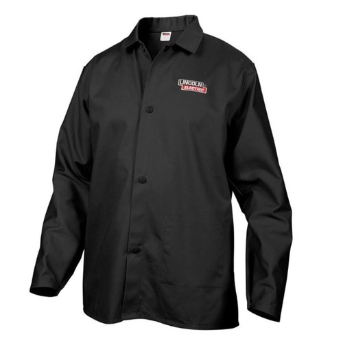 Lincoln Electric Black Cloth Welding Jacket