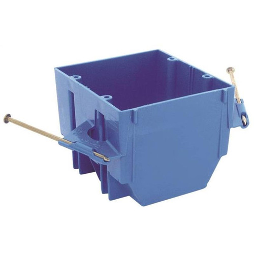 Thomas & Betts Blue Outlet Box 2 Gang, 32 Cu-In, 3-3/4 In L X 4 In W X 3 In D