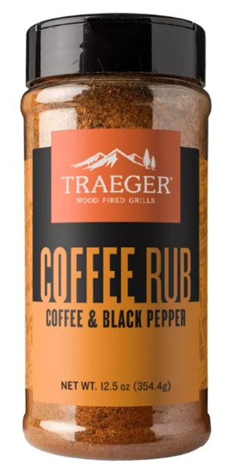 Traeger Coffee & Black Pepper Rub - 12.5 oz