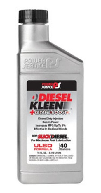 Slafter Oil - Power Service Diesel Kleen Plus Cetane Boost - 16 oz