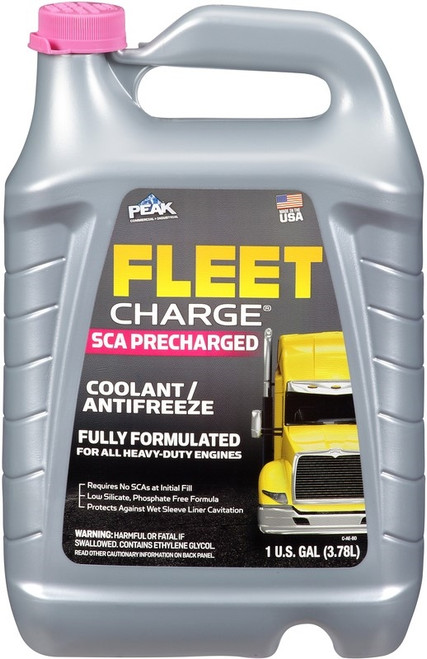 Peak Fleet Charge SCA Precharged Coolant/Antifreeze - 1 Gallon