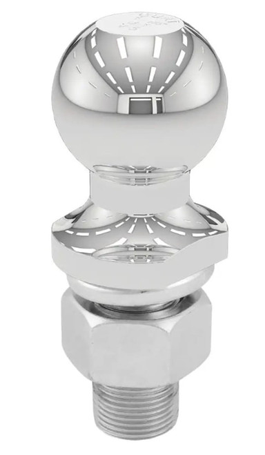 Heavy-Duty 1-7/8" Trailer Ball (1" x 2-1/8" Shank, 3,500 lbs., Chrome) #40002