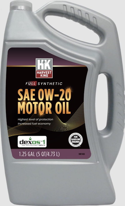Harvest King SAE ow-20 Full Syn Motor Oil 5qt