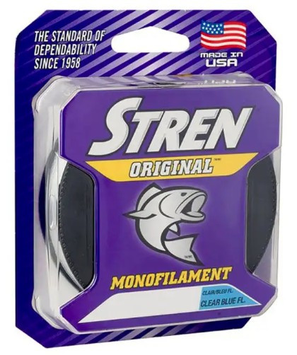 STREN Original Mono 6lb 330yd Clr Blu Flrscnt STFS6-26
