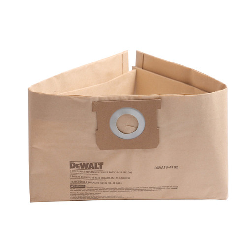 DeWALT - Dust Bag - 3 Pack - For 12-16 Gallon Vac