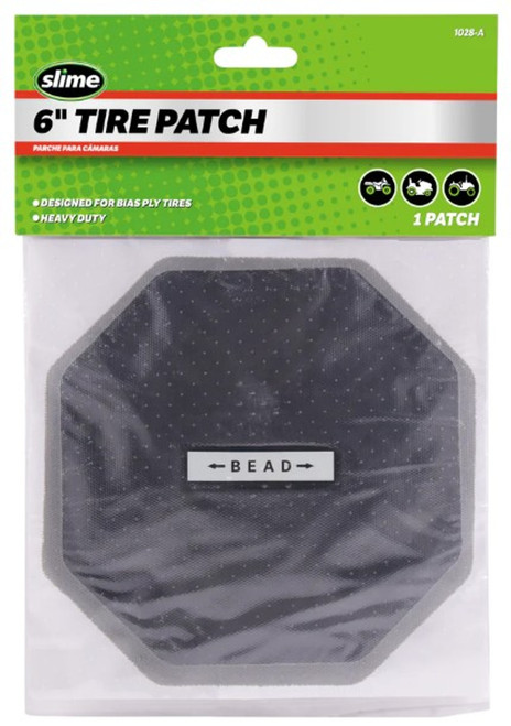 Slime 6" Heavy-Duty Bias Ply Tire Patch
