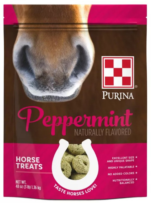 Purina Peppermint Flavored Horse Treats, 3 lbs.