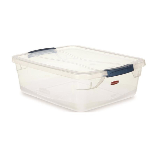 Rubbermaid Clever Store Latching Storage Container- 15 Qt