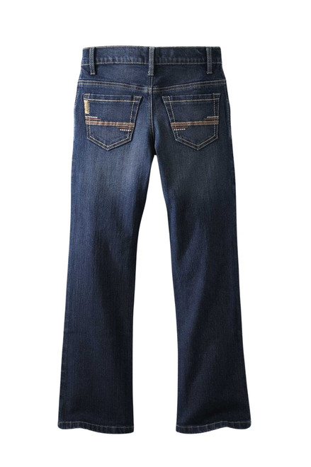 Cinch Boy's Dark Stone Wash Slim Fit  Denim Jeans