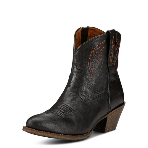 Ariat Ladies Old Black Darlin 7" Western Round Toe Boots