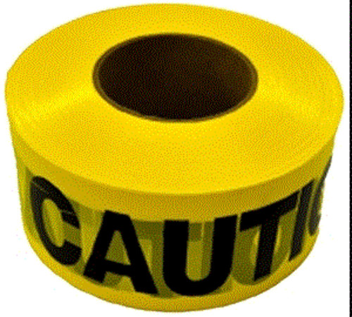 Orgill Tape Caution Con 2M 3in x 1000 FT