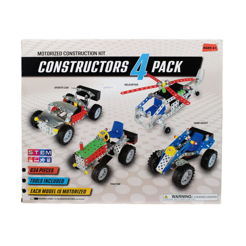 Stem Motorized Constructors 4 Pack