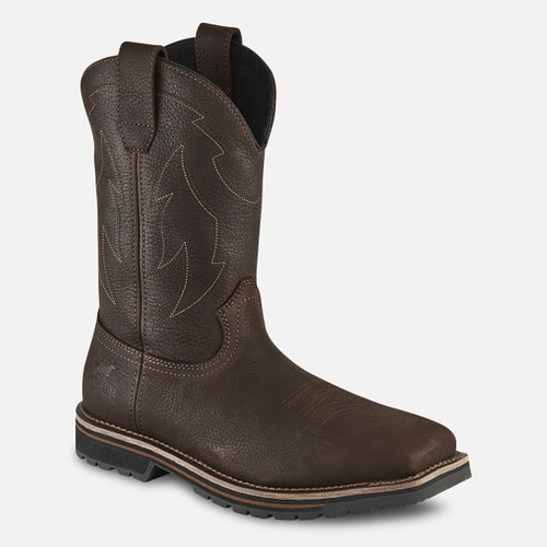 Irish Setter Mens Kittson 11IN Leather Soft Toe Boots