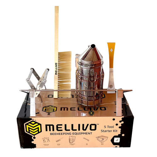 Mellivo 5 Tool Beekeeping Starter Kit