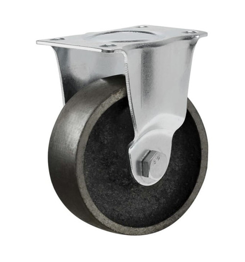 Precision 3" Steel Rigid Plate Caster