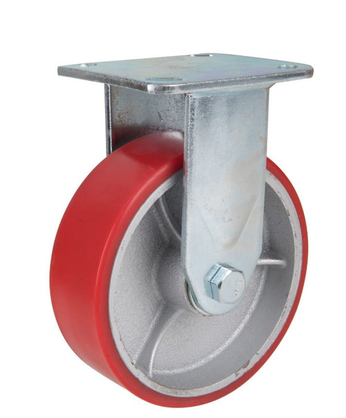 Precision Steel Polyurethane Rigid Plate Caster