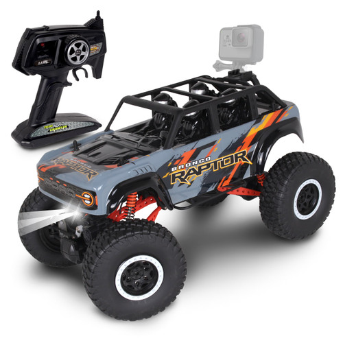 Nkok Mean Machines Ford Bronco Raptor Radio Control 1:10 Xtreme Rock Crawler