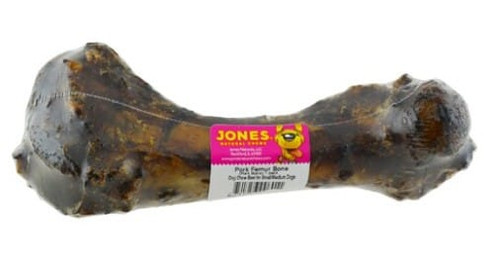 Jones Natural Chews 7"- 8" Pork Femur Bone - 1 PK