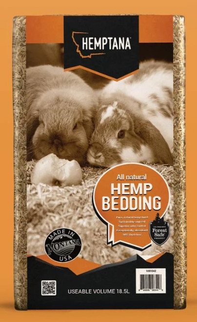 Hemptana Hemp Bedding for Small Animals 18.5L