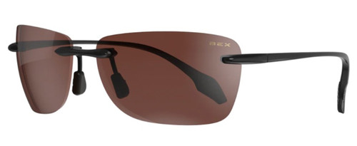 Bex Jaxyn X Black and Brown Relialite Rimless Sunglasses