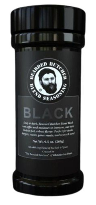 Bearded Butchers Blend Black Seasoning - 9.5 oz Shaker